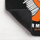 Ik Draag Sinaasappel voor mijn neef RSDCRPS Awaren Muismat (Hoek)