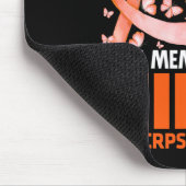 Ik Draag Sinaasappel voor mijn nichtje RSD CRPS Aw Muismat (Hoek)