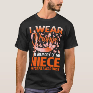 Ik Draag Sinaasappel voor mijn nichtje RSD CRPS Aw T-shirt
