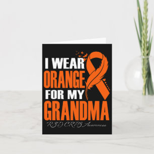 Ik Draag Sinaasappel voor mijn oma RSD CRPS Awaren Kaart