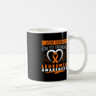 Ik Draag Sinaasappel voor mijn opa leukemie bewust Koffiemok