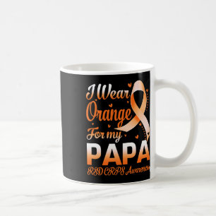 Ik Draag Sinaasappel voor mijn Papa RSD CRPS Aware Koffiemok