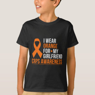 Ik Draag Sinaasappel voor mijn Vriendin RSD CRPS-b T-shirt