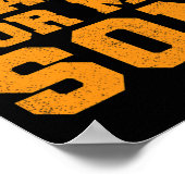 Ik Draag Sinaasappel voor mijn zoontje Leukemie Be Poster (Hoek)