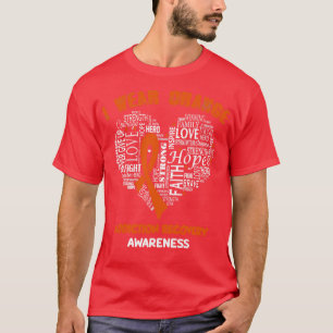Ik Draag Sinaasappel voor verslavingsherstel FAI T-shirt