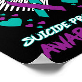 Ik Draag Tealandpurple voor mijn broer Suicide Pre Poster (Hoek)
