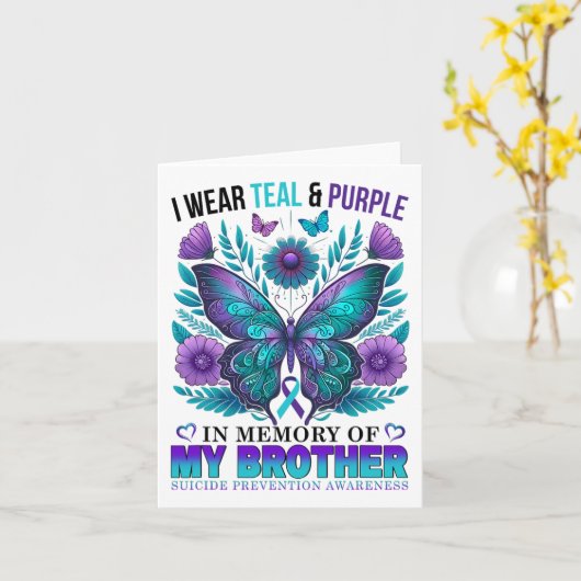 Ik Draag Turkoois Paars Ter Nagedachtenis Aan Mijn Kaart (Gele Bloem)