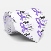 Ik Draag Violet Hodgkin's Lymfoom Dochter Stropdas (Opgerold)