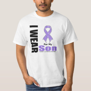 Ik Draag Violet Ribbon voor mijn Ziekte van Zoon H T-shirt