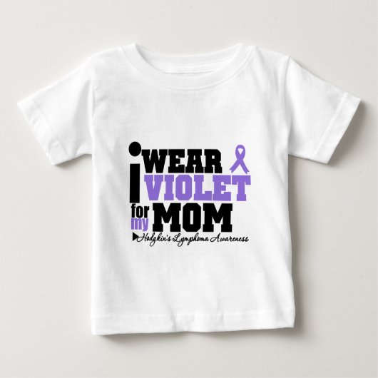 Ik Draag Violet voor mijn mama Hodgkins Lymphoma (Voorkant)