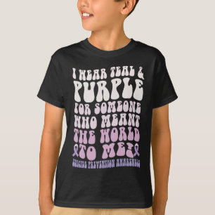 Ik Draag voor iemand die wereld voor me betekende T-shirt