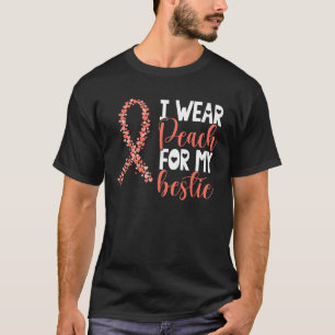 Ik Draag voor mijn bestie baarmoederkanker Awarene T-shirt