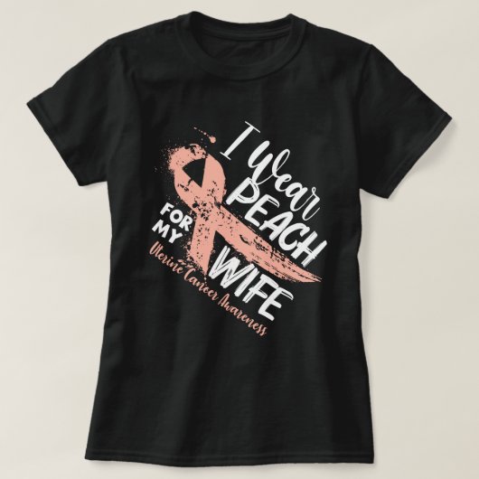 Ik Draag voor mijn kinderbewustzijn bij baarmoeder T-shirt (Design voorkant)