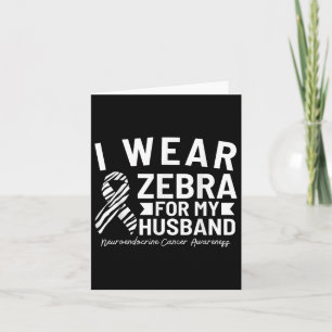 Ik Draag Zebra voor mijn man neuro-endocriene kank Kaart