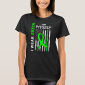 Ik Draag zelf Green Me Self Cerebral Palsy Awarene T-shirt (Voorkant)