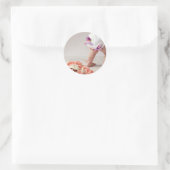 Ik draai er een! ronde sticker (Tas)