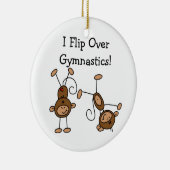 Ik draai over gymnastiek keramisch ornament (Rechts)