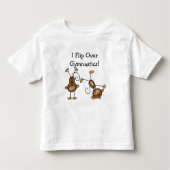 Ik draai over Gymnastiek Tshirts en geschenken (Voorkant)