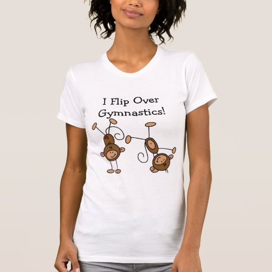 Ik draai over Gymnastiek Tshirts en geschenken (Voorkant)