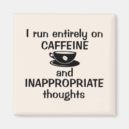 Ik draai volledig op cafeïne magneet