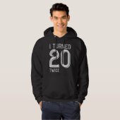 Ik draaide 20 maal hoodie (Voorkant volledig)