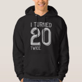 Ik draaide 20 maal hoodie (Voorkant)