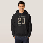 Ik draaide 20 maal hoodie (Voorkant volledig)