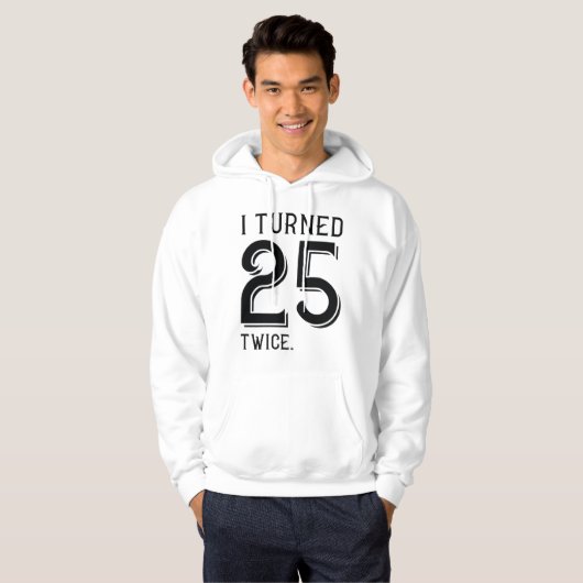 Ik draaide 25 keer hoodie (Voorkant volledig)