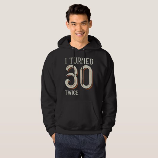 Ik draaide 30 maal hoodie (Voorkant volledig)