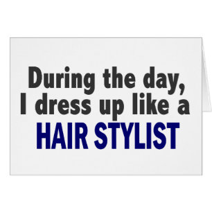 Ik dress op als een haarstollingslijst