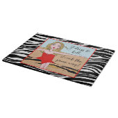 "Ik dress to Kill... ik heb dezelfde weg bewandeld Snijplank (Hoek)