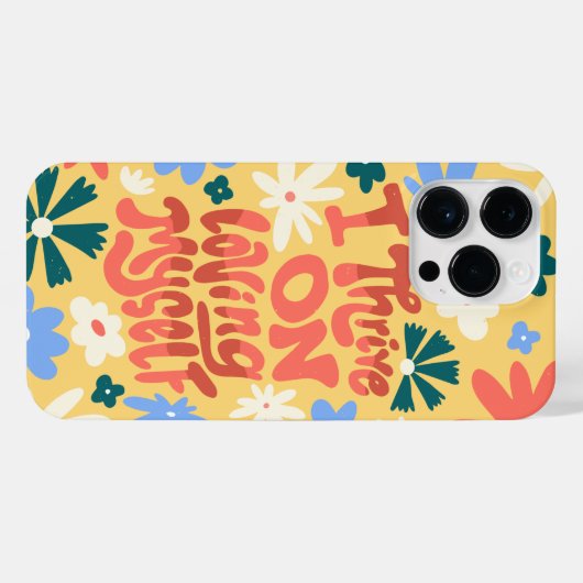 IK DRIE BIJ HET VERLIEZEN VAN MIJZELF, ZELF VAN QU iPhone HOESJE (Achterkant horizontaal)