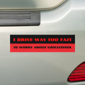 Ik drijf bumpersticker (Op auto)