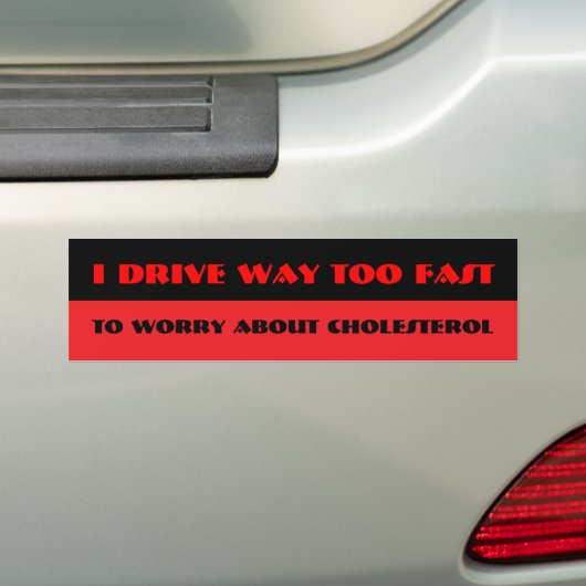 Ik drijf bumpersticker (Op auto)