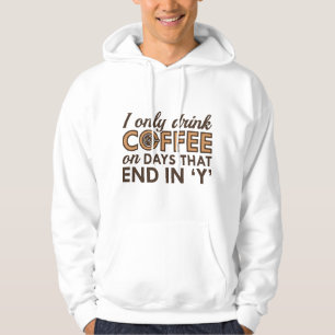 Ik Drink alleen koffie Hoodie