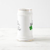 Ik Drink als een meisje, probeer op te houden Bierpul (Center)