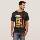Ik Drink Beer en ik roken dingen T-shirt (Voorkant volledig)