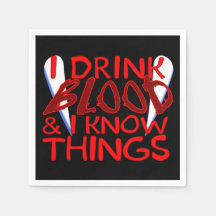 Ik Drink bloed en ik ken Dingen Vampire