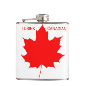 Ik Drink Canadees Grappig Aanpasbaar Heupfles (Voorkant)