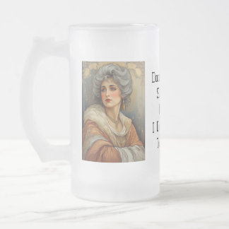 Ik Drink daar niet naar!!! Matglas Bierpul