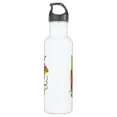 Ik Drink de citaat van de grappige wijn Waterfles (Achterkant)