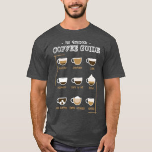 Ik Drink een hoop koffiegids Barista T-shirt