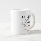 Ik Drink en ik ken dingen Grote Koffiekop (Voorkant rechts)