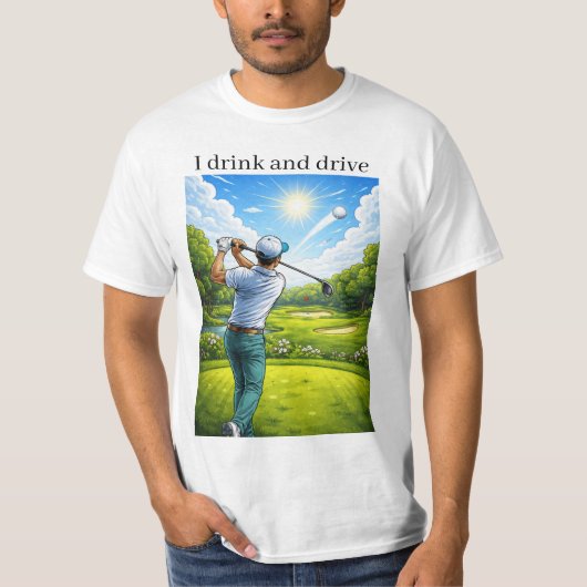 Ik drink en rijd T-shirt (Voorkant)