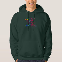 Ik drink geen bier. Ik drink een tarwe smoothie. Hoodie
