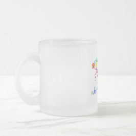 Ik drink geen bier. Ik drink een tarwe smoothie. Matglas Koffiemok