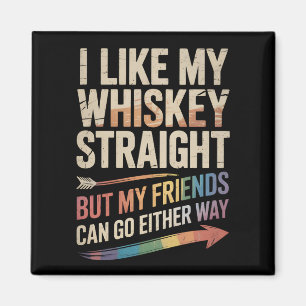 Ik drink graag mijn whiskey puur, maar mijn vriend magneet