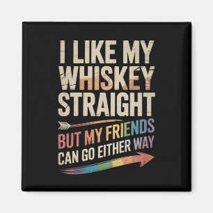 Ik drink graag mijn whiskey puur, maar mijn vriend magneet