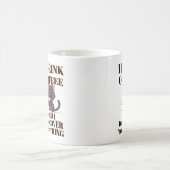 Ik Drink Koffie en ontdek Ding 'Mok 2025 Koffiemok (Center)