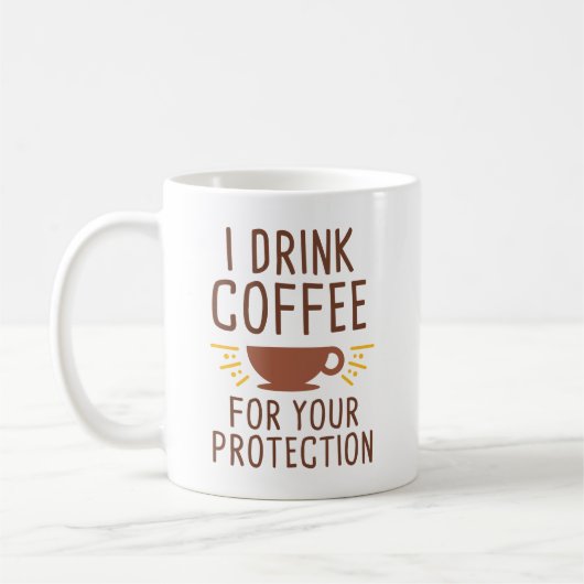 Ik Drink koffie Koffiemok (Links)